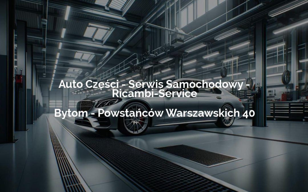 Auto Części – Serwis Samochodowy – Ricambi-Service – Bytom