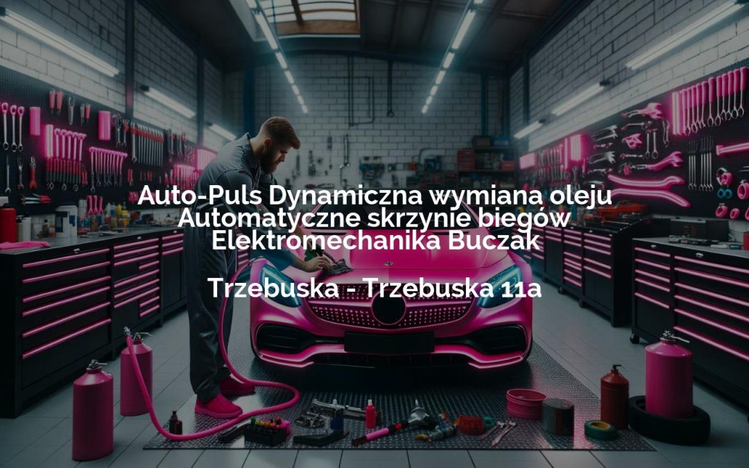 Auto-Puls Dynamiczna wymiana oleju Automatyczne skrzynie biegów Elektromechanika Buczak – Trzebuska