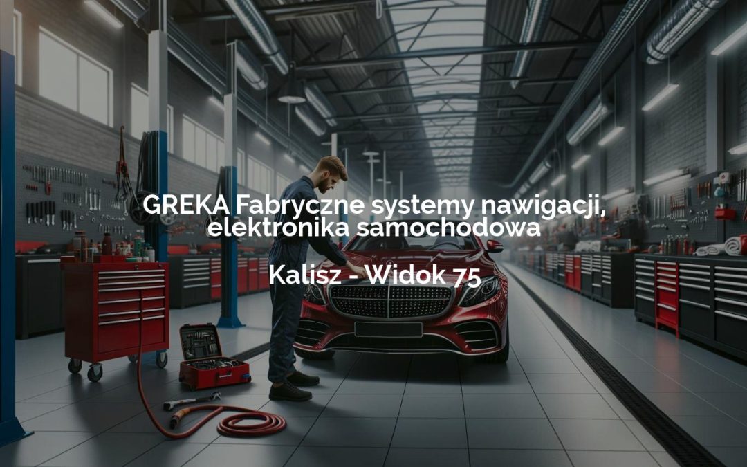 GREKA Fabryczne systemy nawigacji, elektronika samochodowa – Kalisz