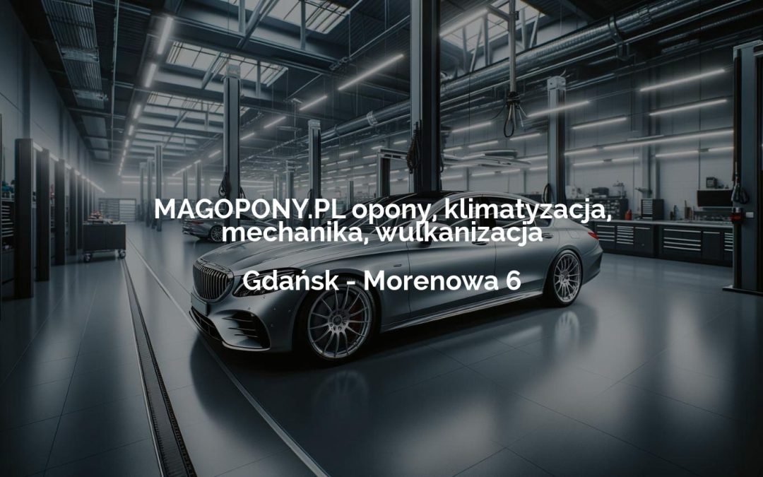 MAGOPONY.PL opony, klimatyzacja, mechanika, wulkanizacja – Gdańsk